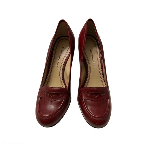 Bandolino Women’s heels red size 8.5 - Picture 2 of 5